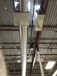 Rooftop ductwork